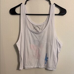 Casual White Tank Top